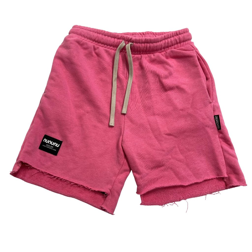 Nununu Unbalanced Shorts In Pink